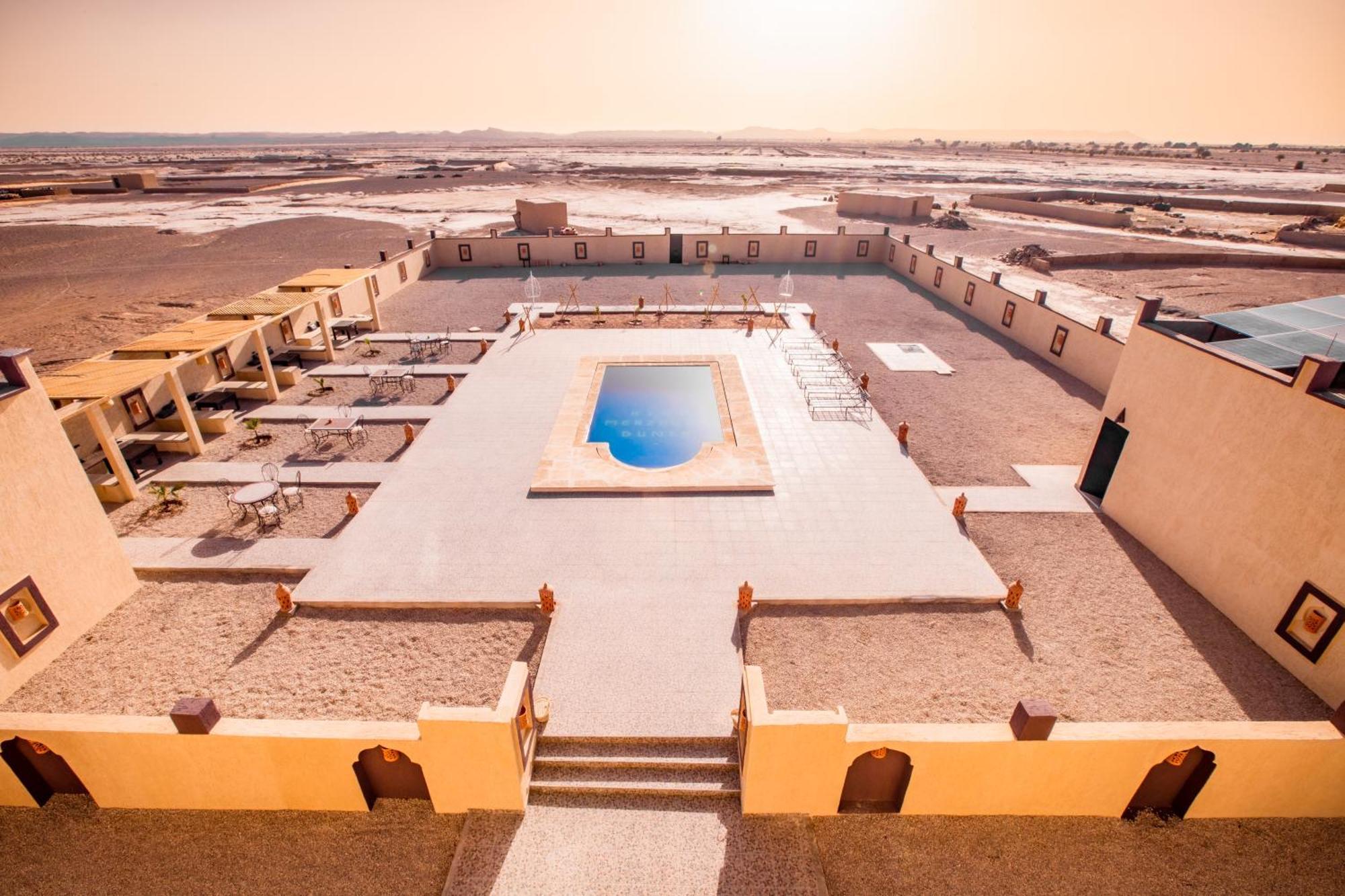 Traditional Riad Merzouga Dunes Exterior photo