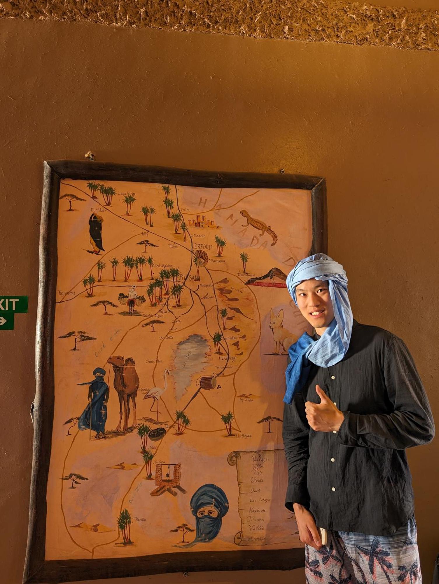 Traditional Riad Merzouga Dunes Exterior photo